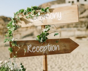 Wedding by the beach